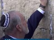 Mike Huckabee's Note for Peace at the Western Wall