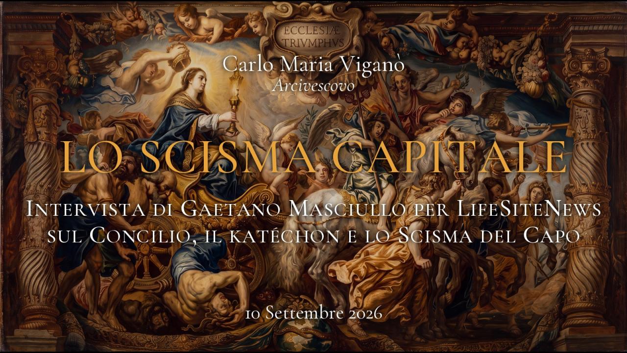 INTERVISTA CON GAETANO MASCIULLO PER LifeSiteNews