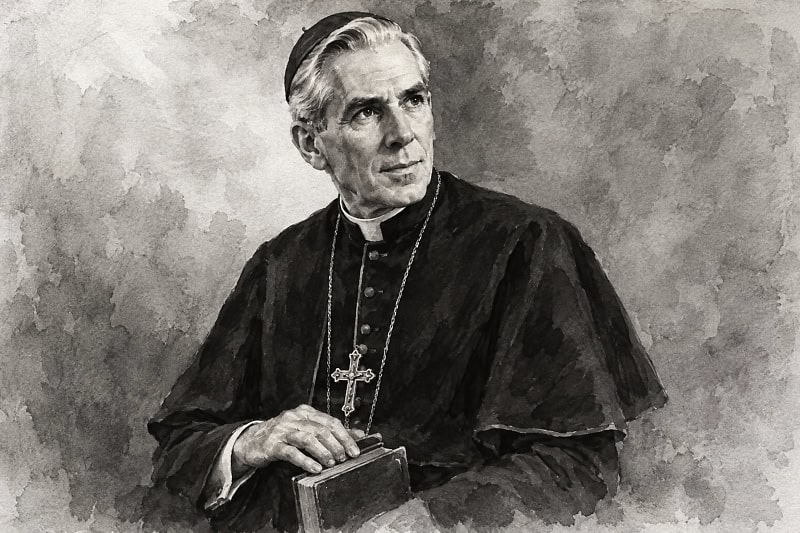 Ritratto ad acquerello di Fulton (immagine generata con IA di ChatGPT)